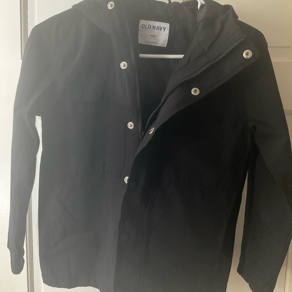 Old Navy Black kids Hooded Jacket